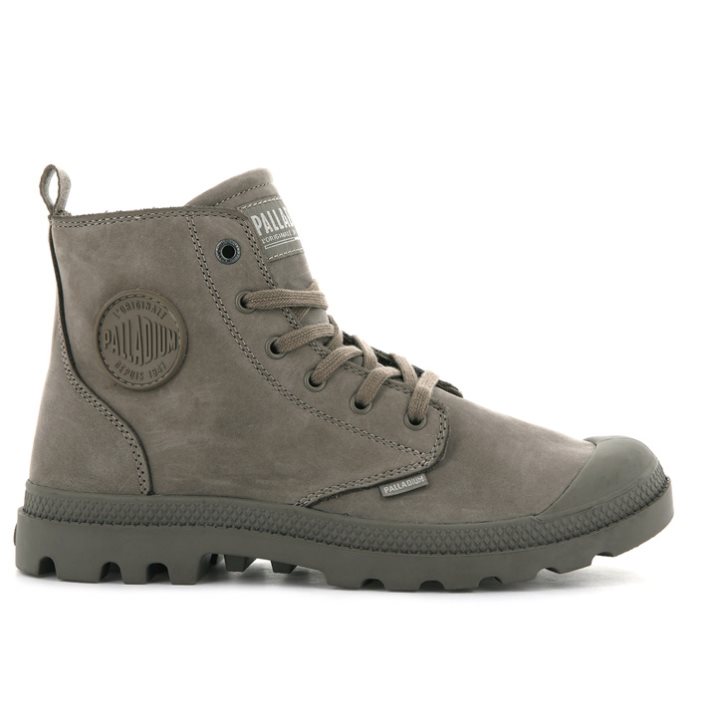 Pánské Boty Palladium Pampa Hi Zip NBK Hnědé | CZ RWY-45B